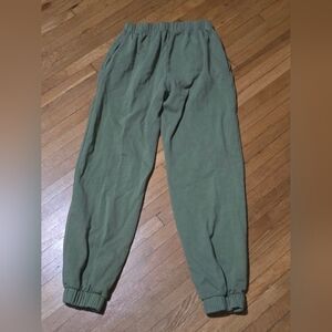 John galt sweatpants Green One Size